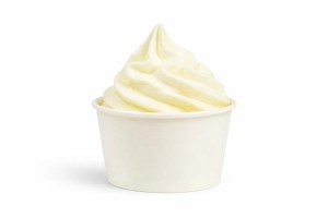 Keuze uit medium of grote bakje met softijs