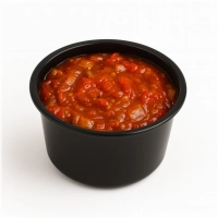 Let op: alleen huisgemaakte saus.