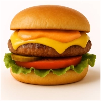 *Nieuw Spicy cheeseburger